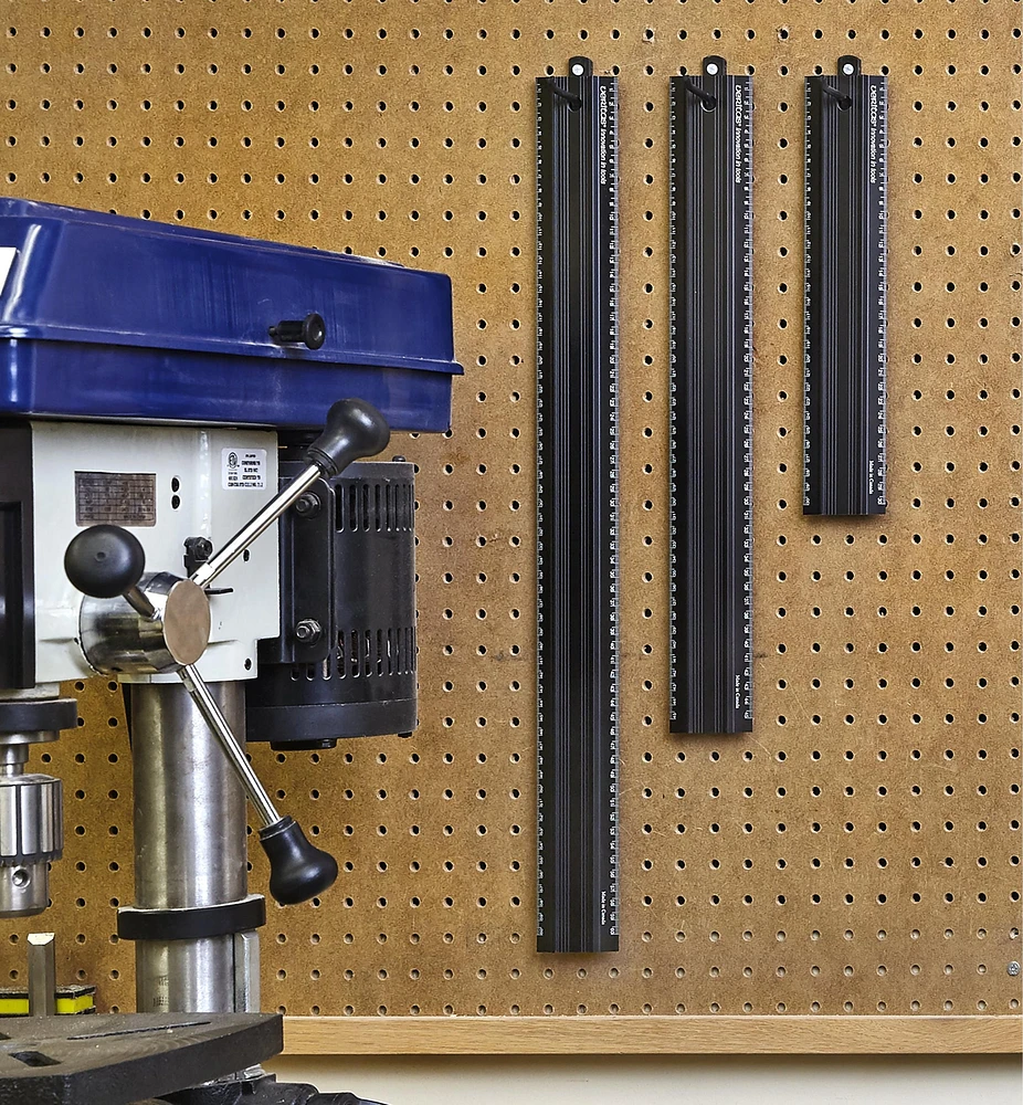 Set of 3 Veritas Metric Shop Rules