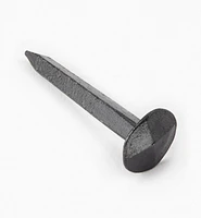 Black Steel Diamond-Head Forged Nails from Clouterie Rivierre