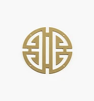 Tansu Brass Decorative Plate