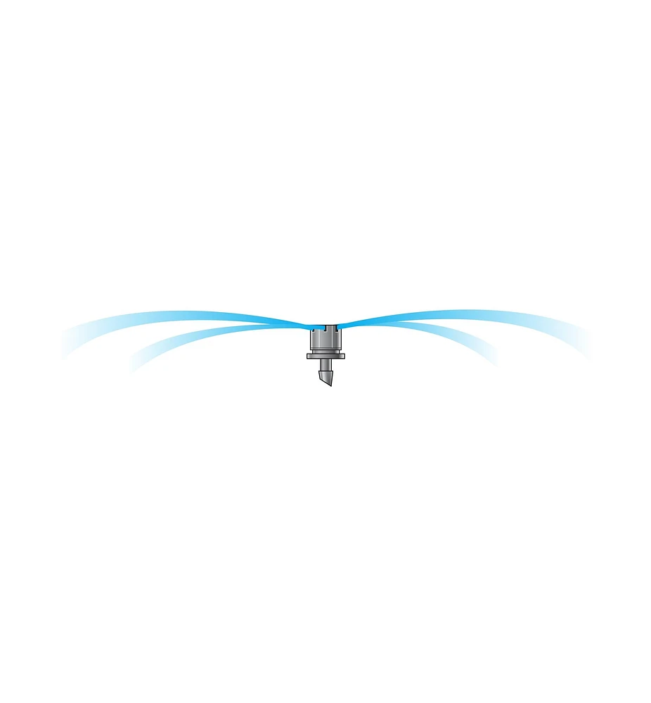 Shrubbler Barbs for Low-Flow Irrigation Systems