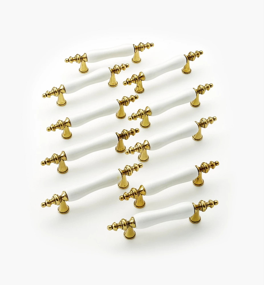 Belwith Ceramic Finial-Tipped Pull
