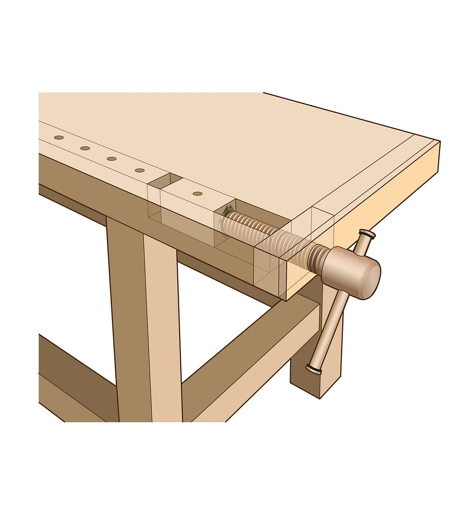 Wooden Vise Kits by Lake Erie Toolworks