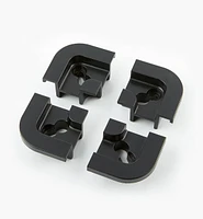 Plastic Corner Caps for Custom Work Surface