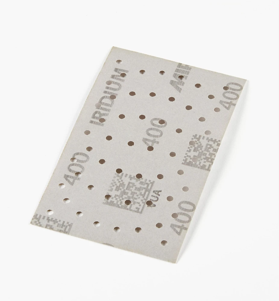 Mirka Iridium 3" × 5" 54-Hole Grip Sheets