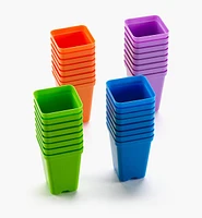 2 1/2" Multicolor Pots