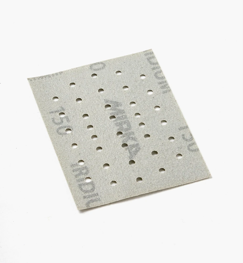 Mirka Iridium 3" × 4" 36-Hole Grip Sheets