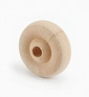 Thick Round Wooden Wheels for Toy Vehicles