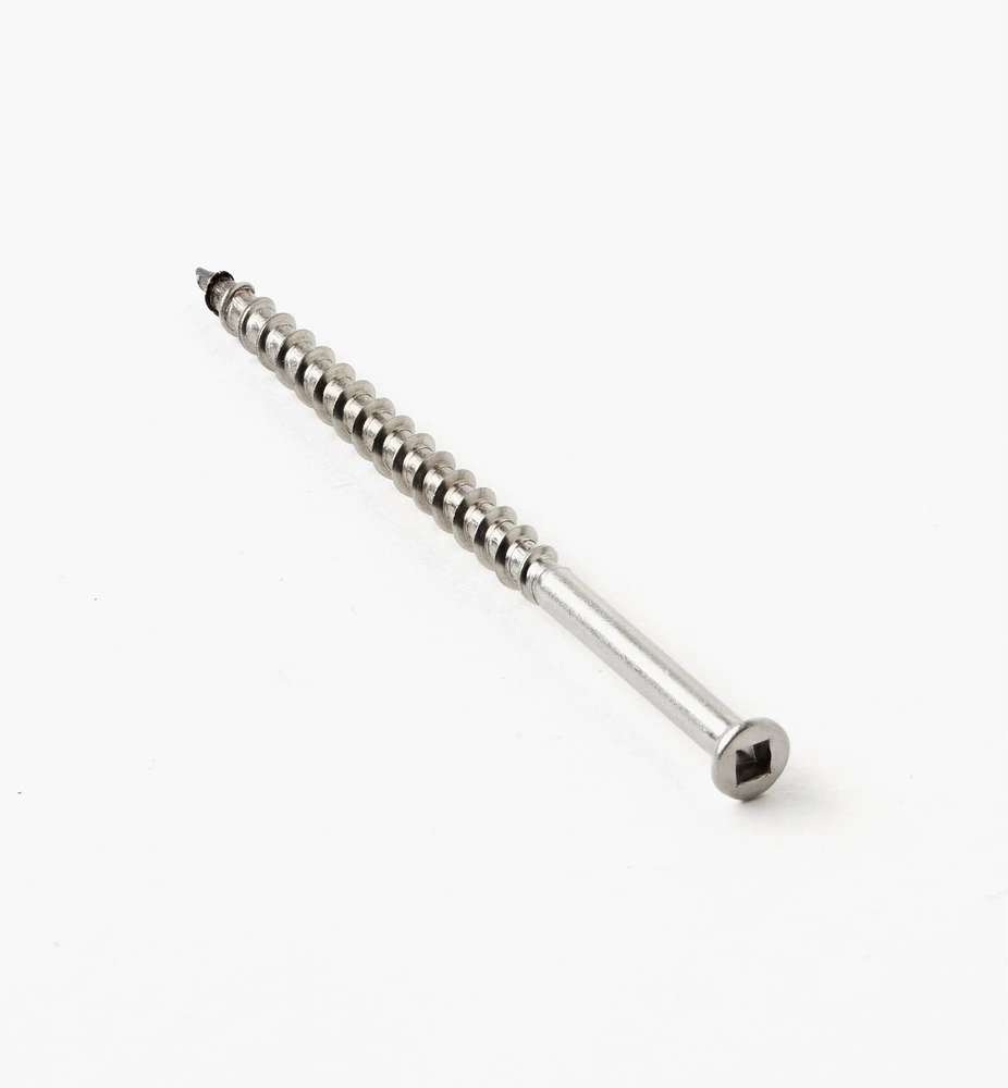 305 Stainless-Steel #7 Finishing-Head Screws