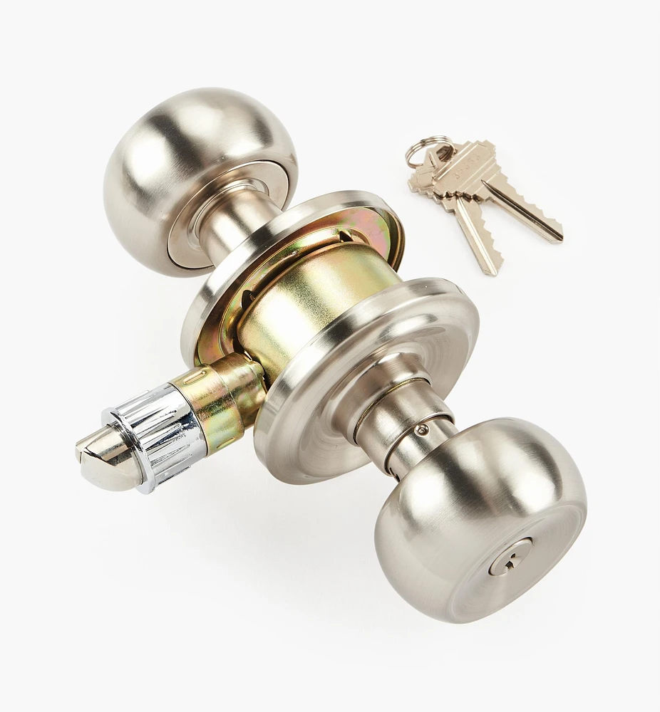 Brinks Push-Pull-Rotate Stafford Doorknobs