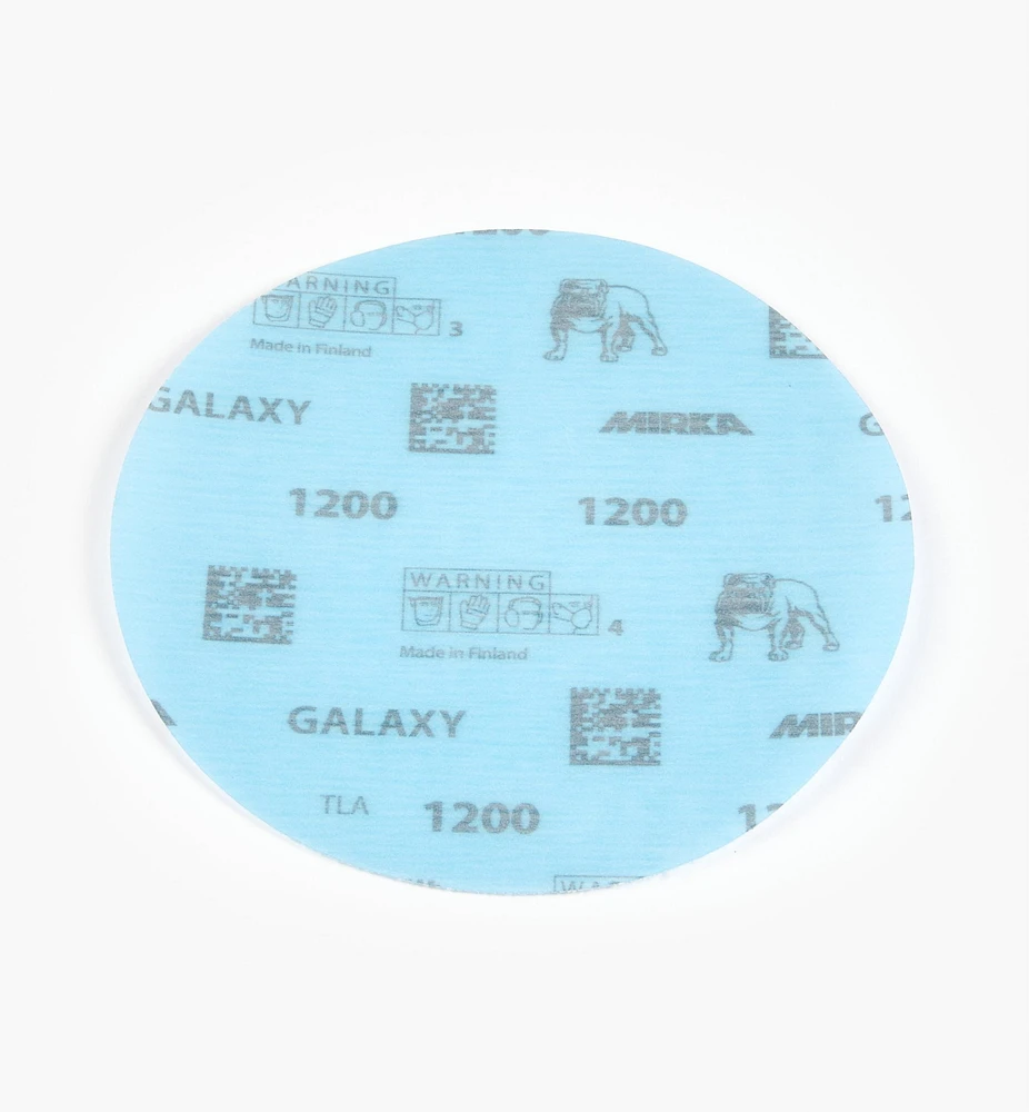 Mirka 6" Fine Galaxy Grip Discs