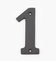 Standard Cast Brass House Numbers