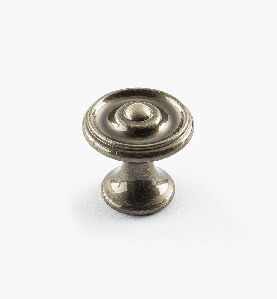 Turned Brass Raised Knobs