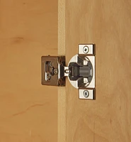 Petites charnières 105° Blumotion Clip, porte à demi-recouvrement
