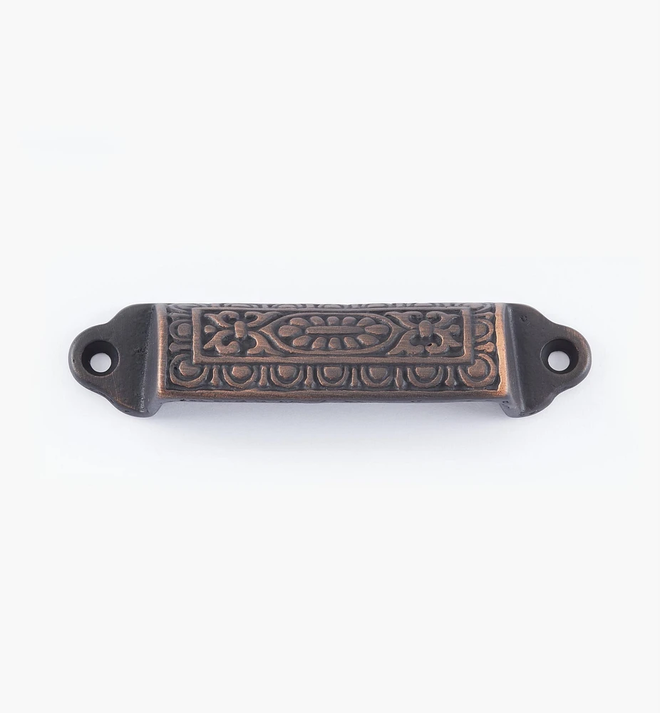 Cast Victorian 1/4 Round Pulls