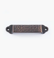 Cast Victorian 1/4 Round Pulls