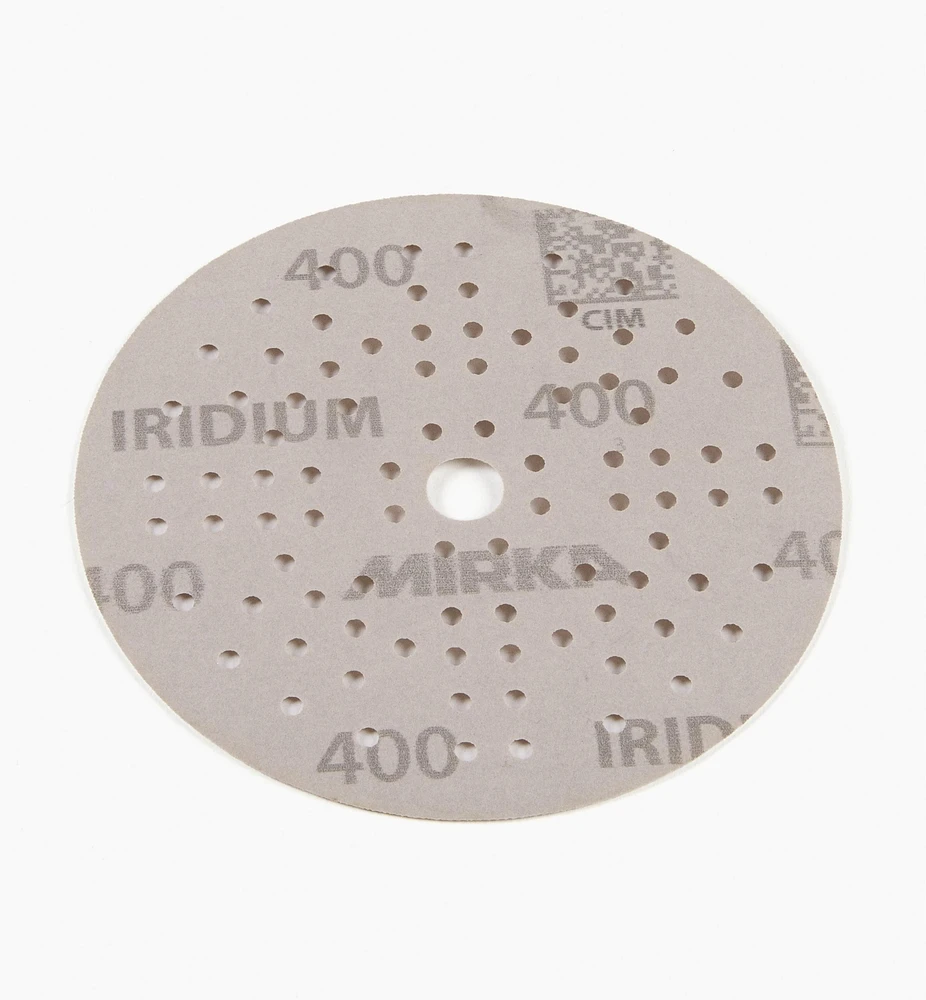 Mirka 5" Fine 89-Hole Iridium Grip Discs