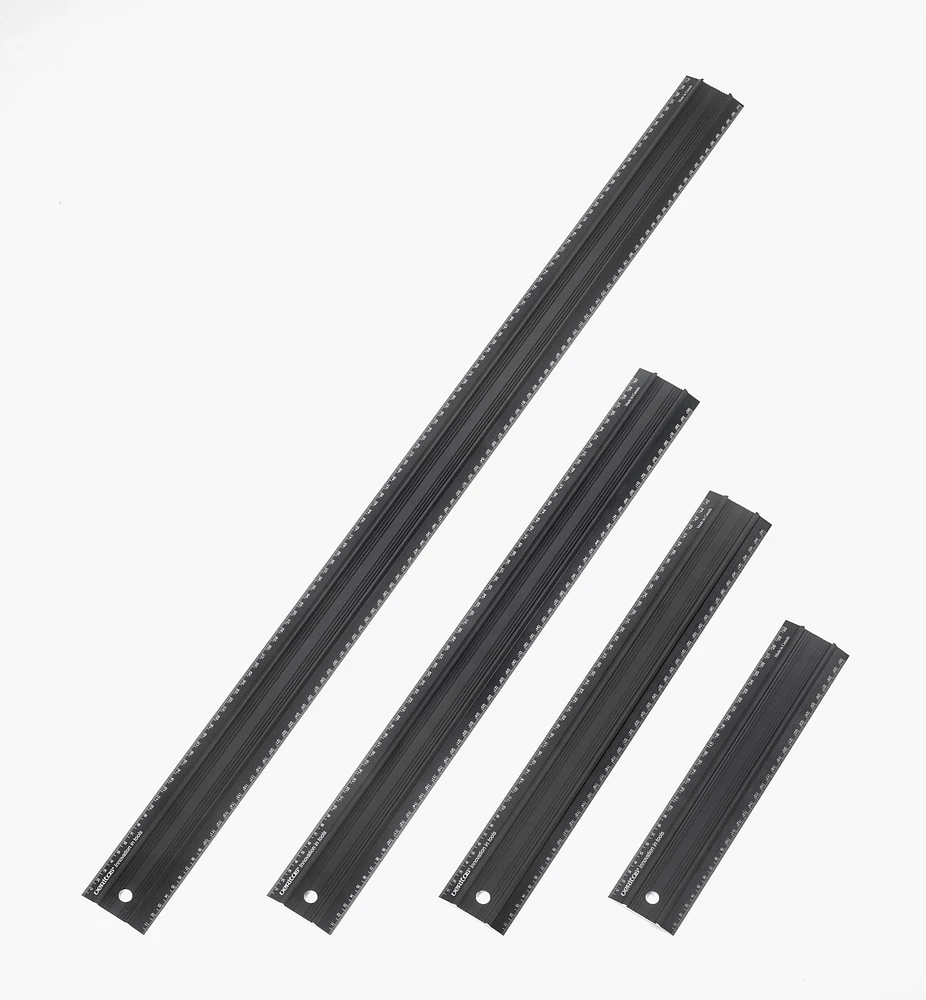 Set of 4 Veritas Metric Shop Rules