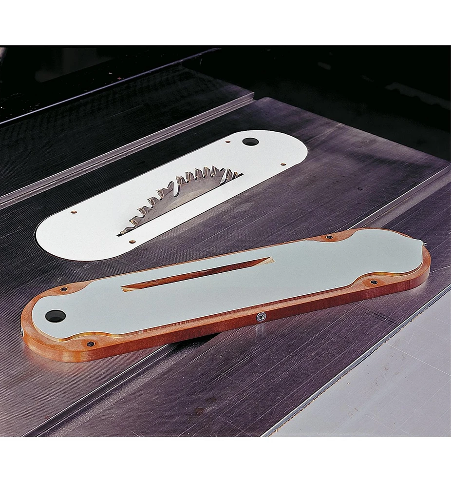Zero-Clearance Throat Inserts