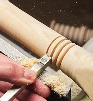 Plaquettes à angle d'attaque négatif pour bourrelet Easy Wood Tools