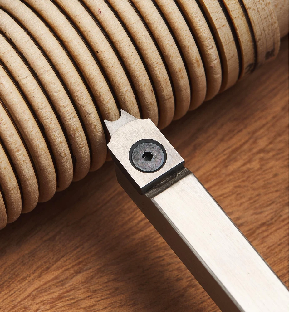 Plaquettes à angle d'attaque négatif pour bourrelet Easy Wood Tools