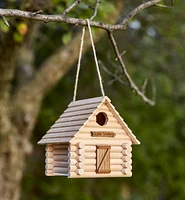 Log Cabin Birdhouse Kit
