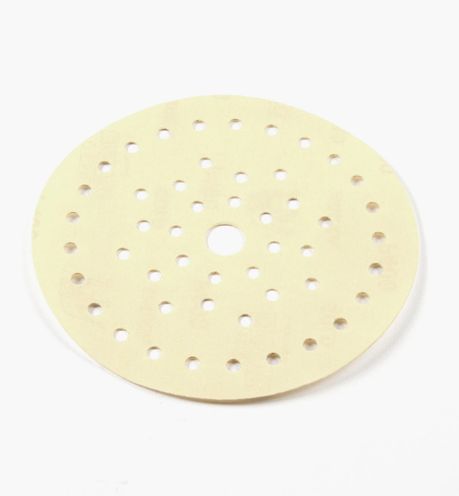 Mirka 6" Fine 50-Hole Gold Multifit Grip Discs