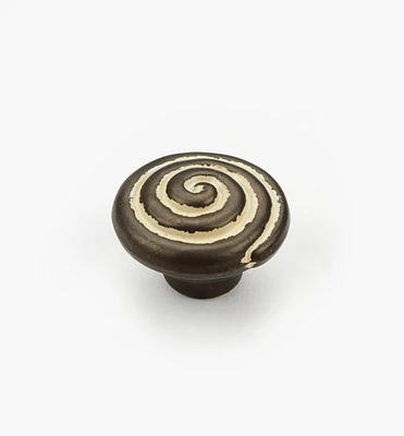 Biscayne Antique Swirl Knob