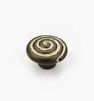 Biscayne Antique Swirl Knob