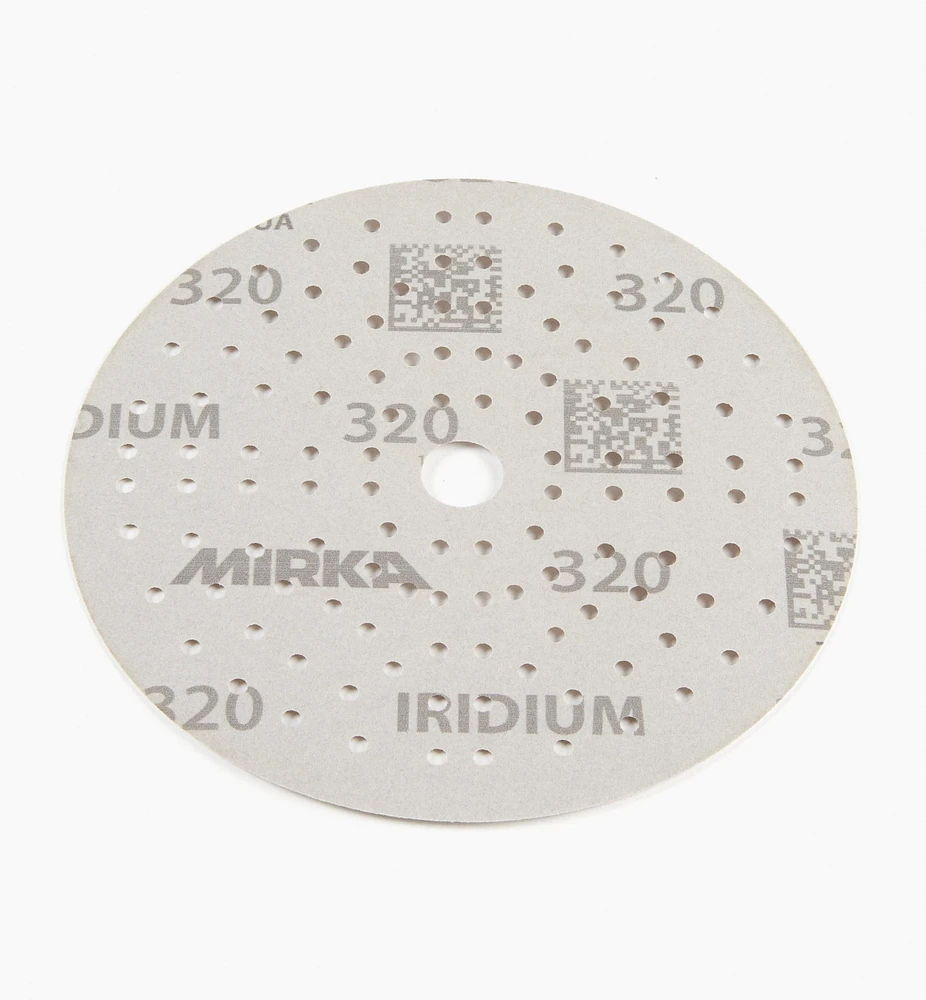 Mirka 6" 121-Hole Iridium Grip Discs