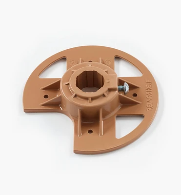 Extra Shelf Hub for Revolving Shelf Hardware