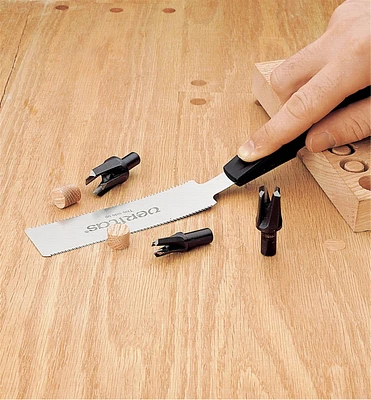 Veritas Snug-Plug Cutters & Double-Edge Flush-Cutting Saw Set