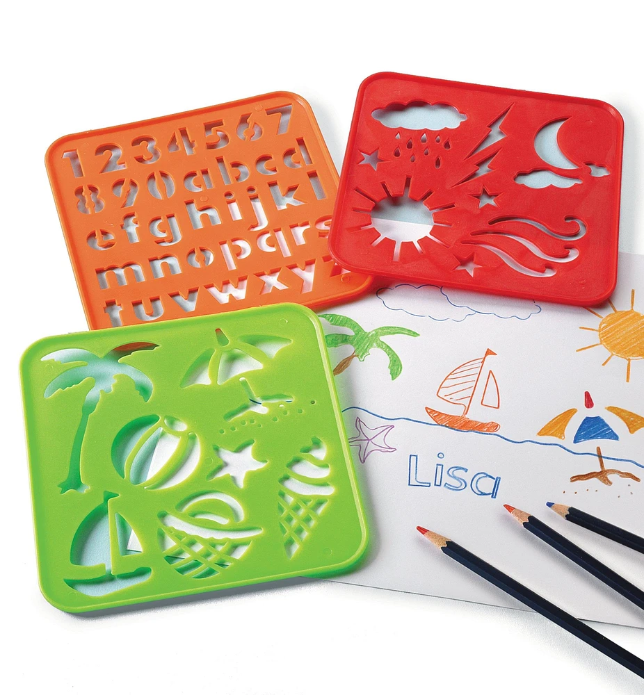 Children's Drawing Stencils