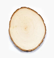 Live-Edge Oval Basswood Plaques