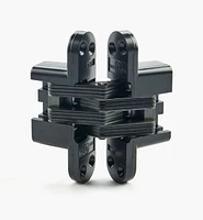Black Heavy-Duty SOSS Invisible Hinge