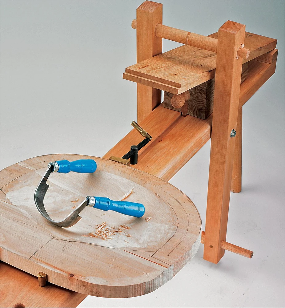 Traditional English Shaving Horse Plan