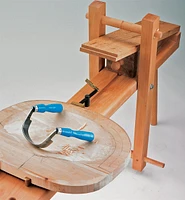 Traditional English Shaving Horse Plan