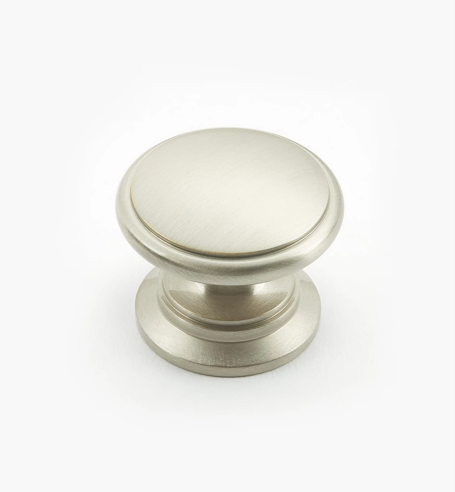 Bevelled Brass Round Knobs
