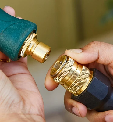 Brass Quick Connect Set