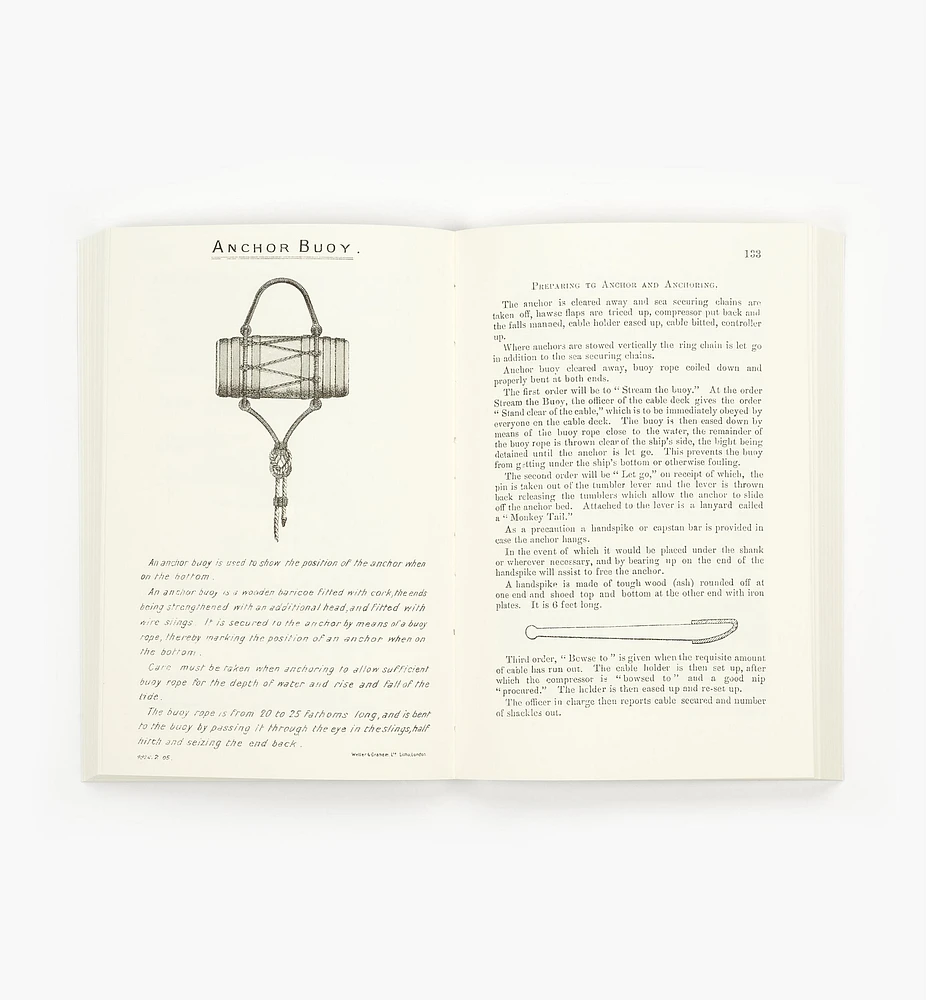 Manual of Seamanship for Boys and Seamen of the Royal Navy 1904