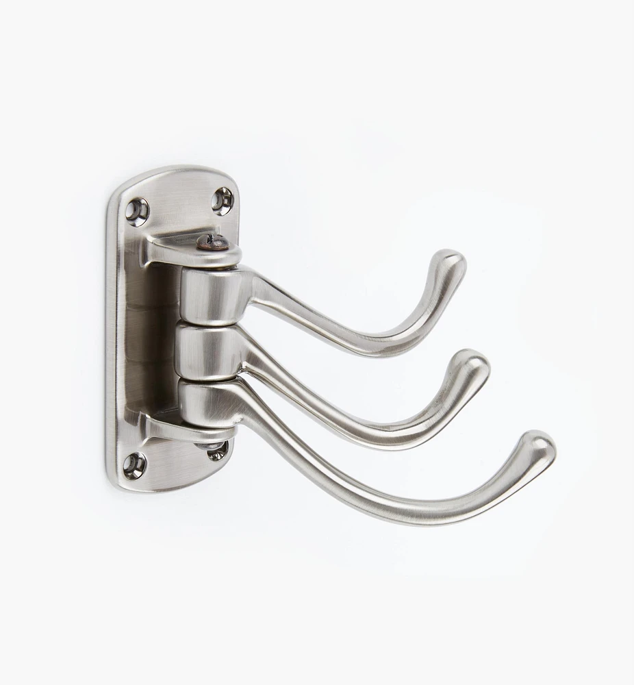 Folding Triple Hooks