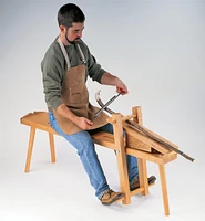 Traditional English Shaving Horse Plan