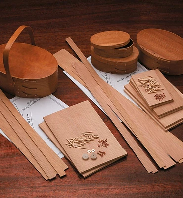 Shaker Oval Box Kits