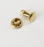 Double-Capped Leatherworking Rivets by ABC Morini