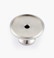 Veritas Stainless-Steel Large Smooth Insert Knobs