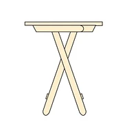Folding Table Plan
