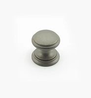 Bevelled Brass Round Knobs