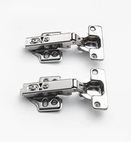 Stainless-Steel Euro-Style Cup 105° Overlay Hinges