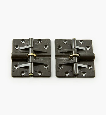 Double Locking Hinges