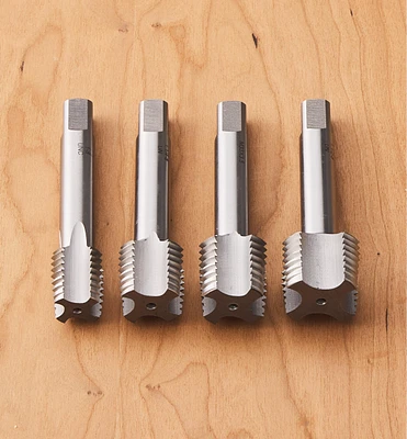Tarauds pour broche de tour à bois