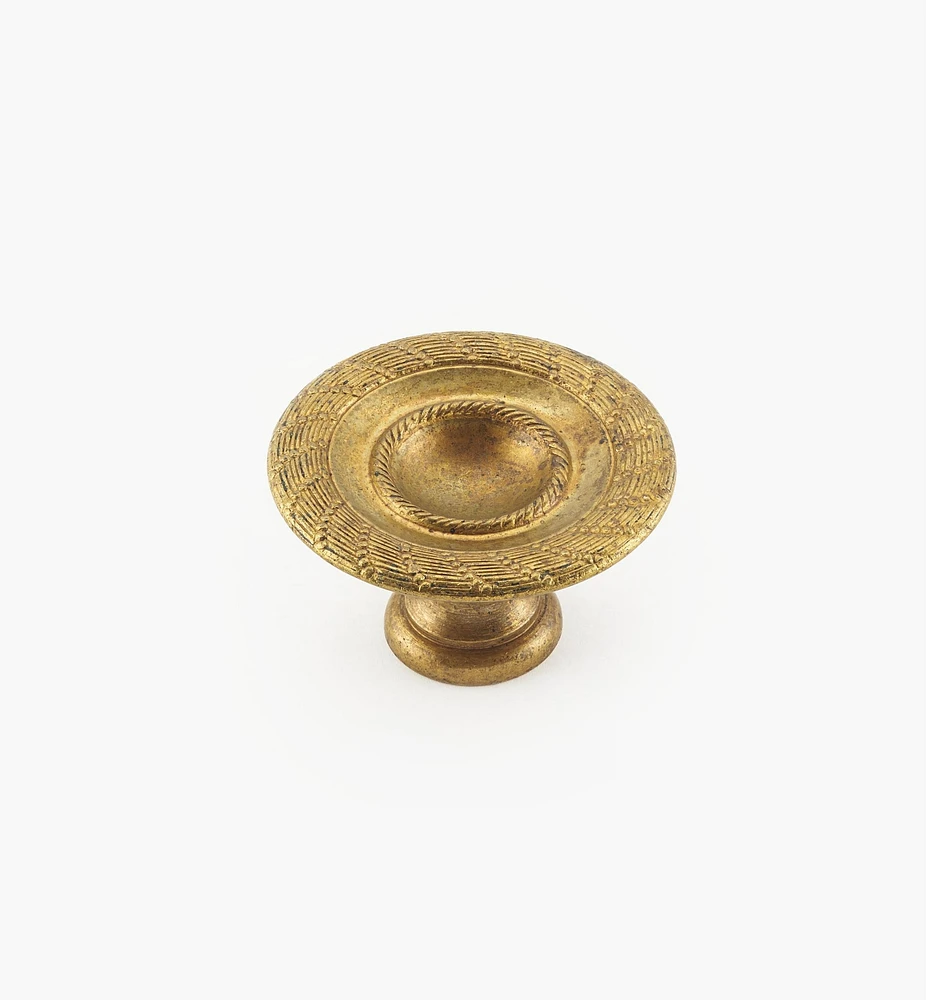 Rope/Reed Hollow Knobs